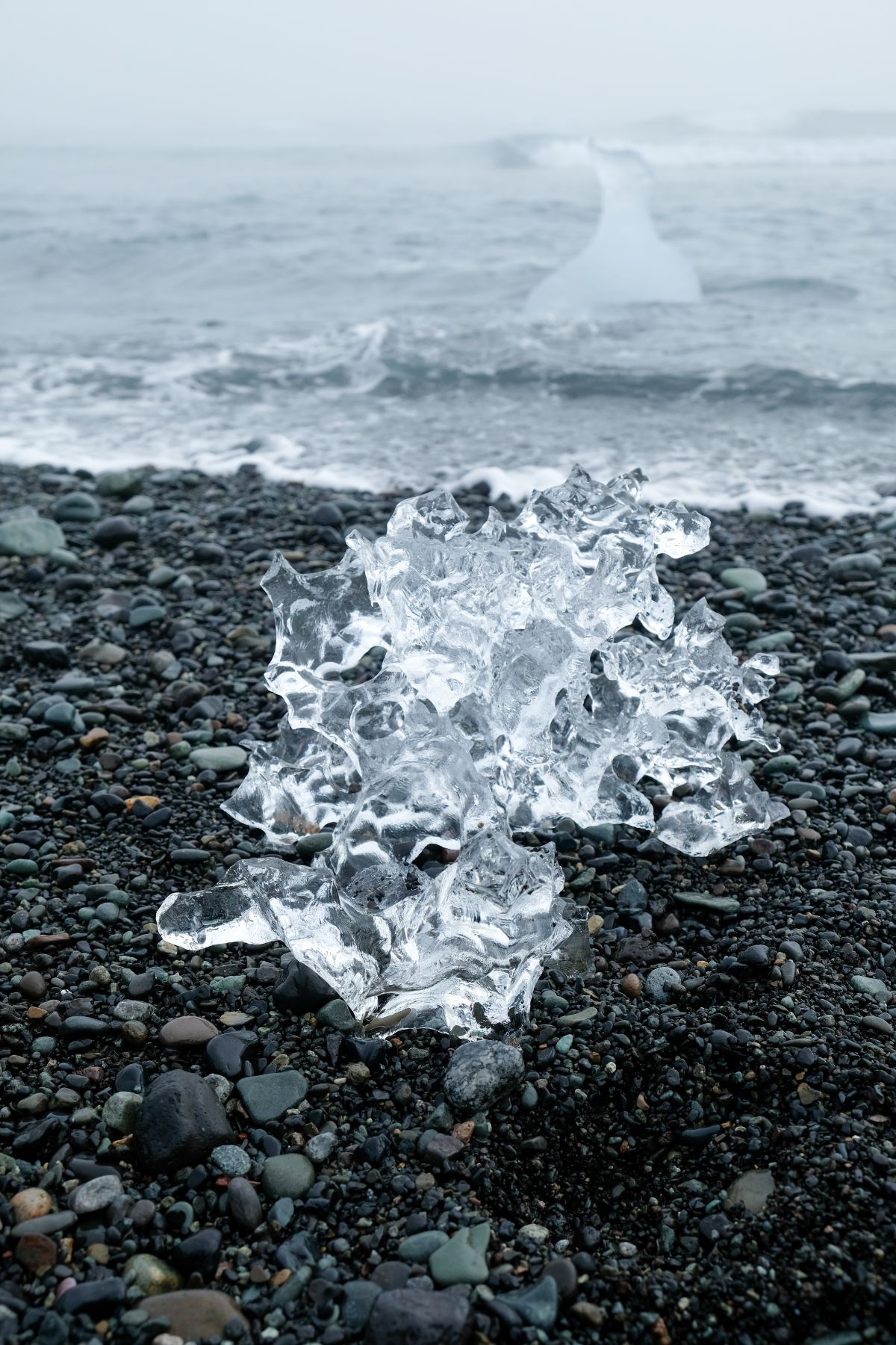 Diamond Beach in IJsland