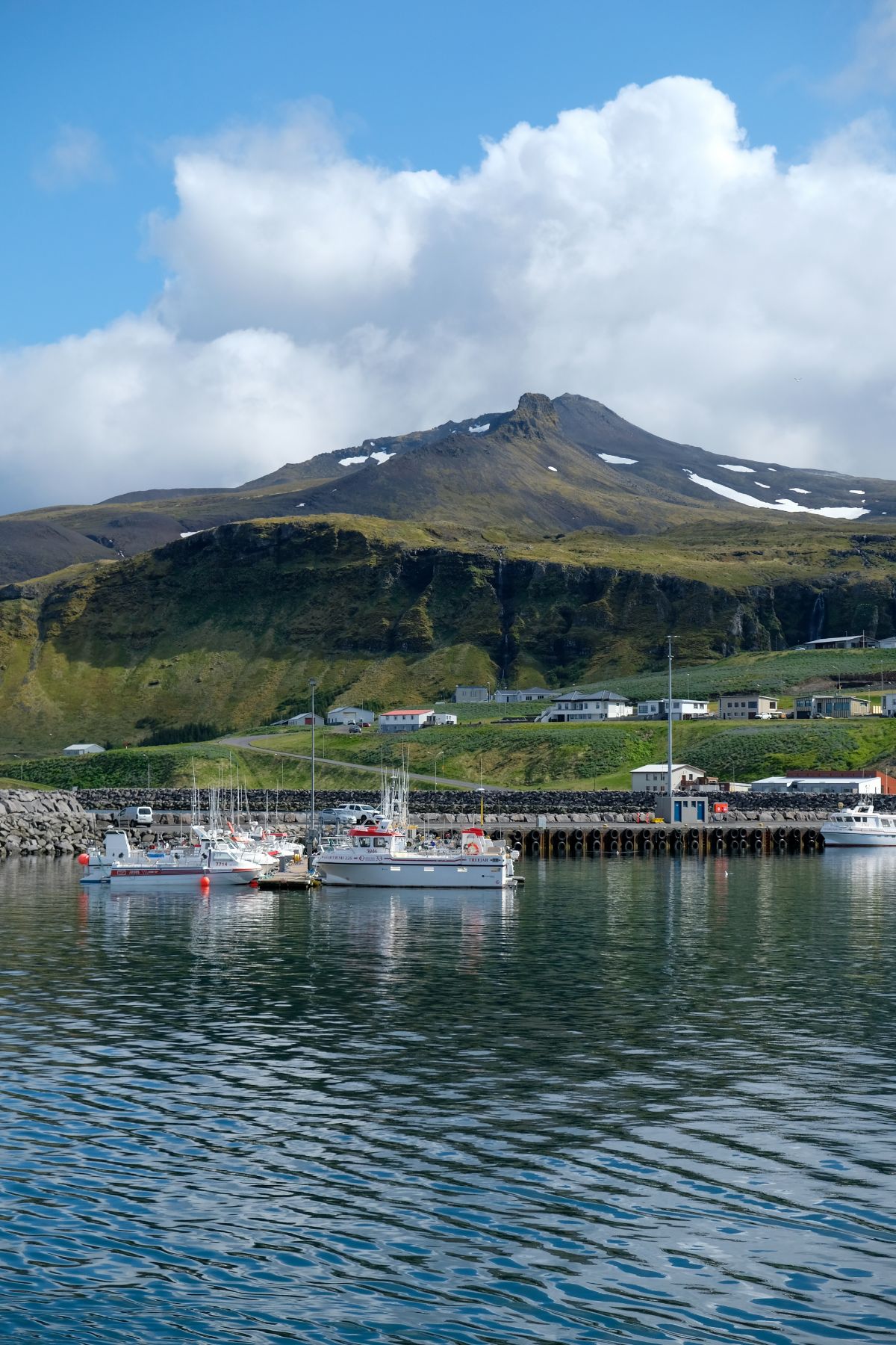 Haven van Ólafsvík op het schiereiland Snæfellsnes