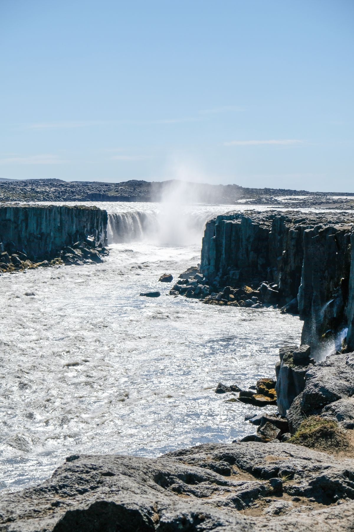 Selfoss waterval in IJsland