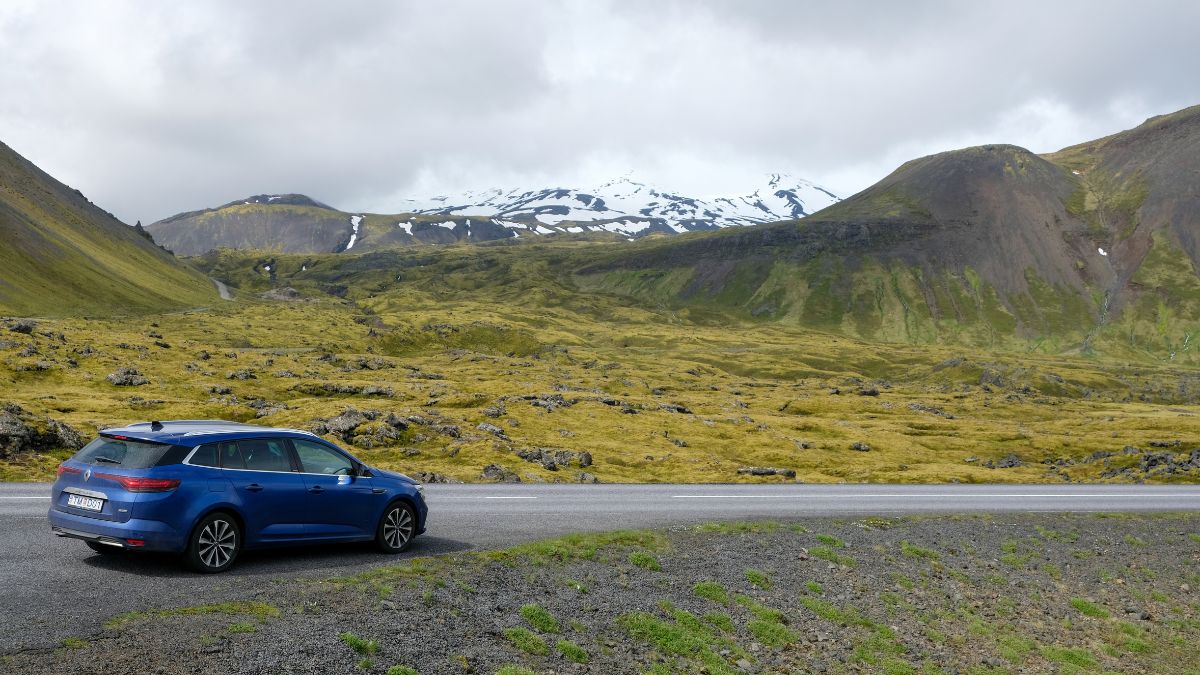 Huurauto tijdens rondreis IJsland