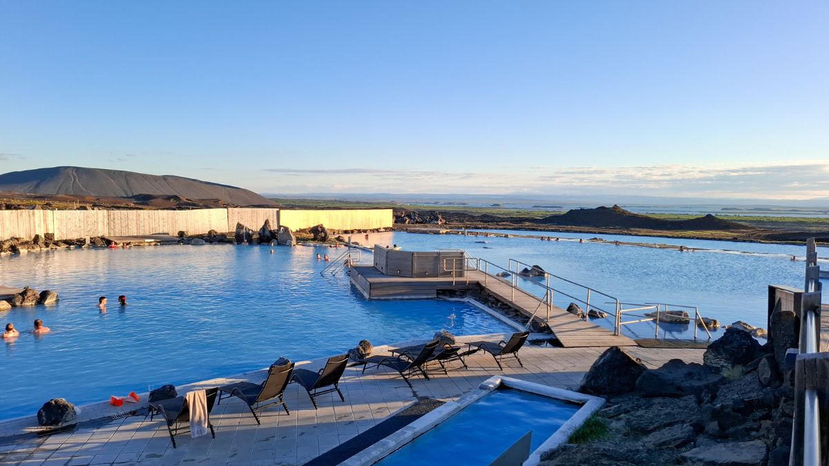 Myvatn Nature Baths langs de Diamond Circle