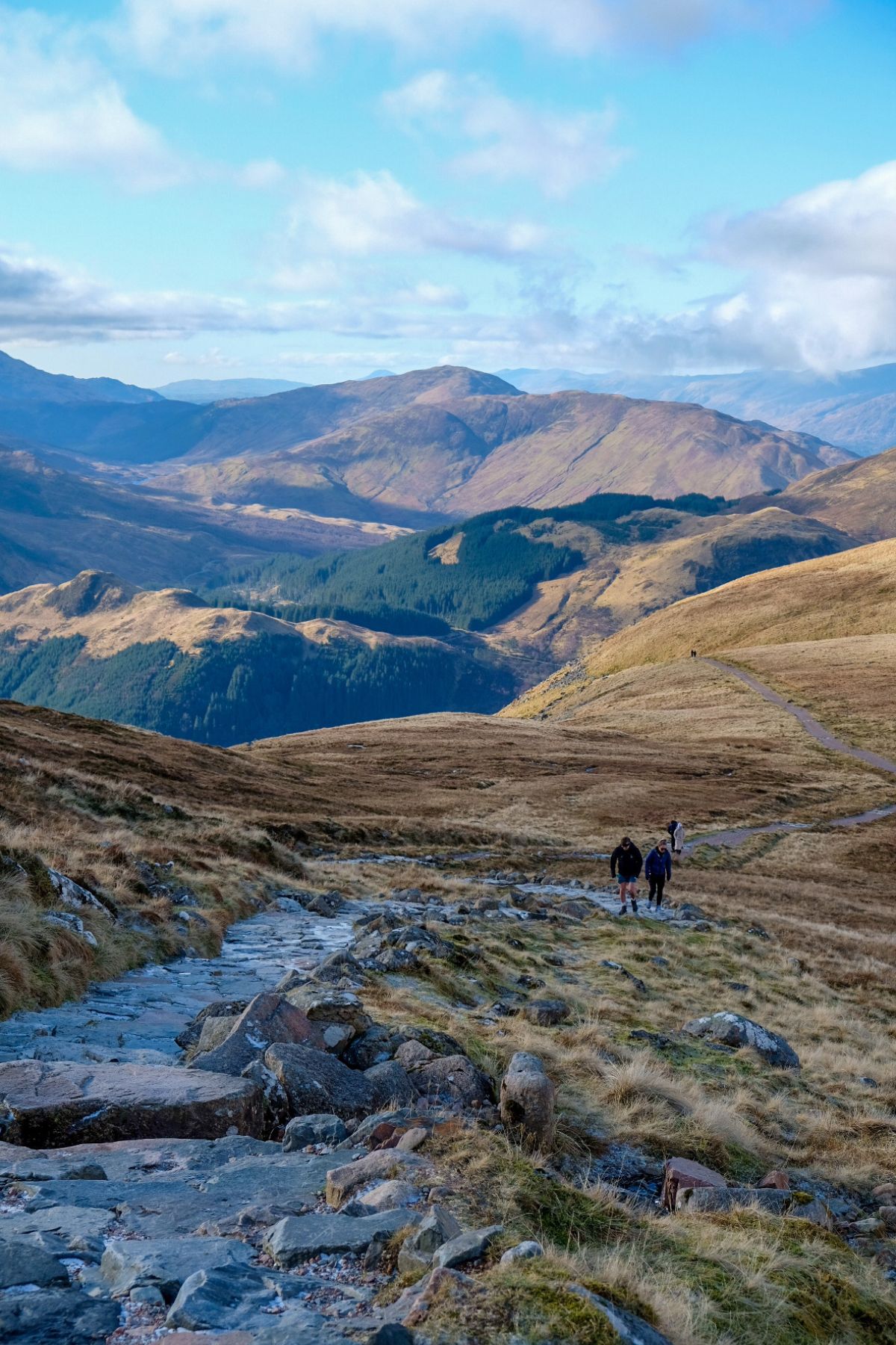 Ben Nevis beklimmen Schotland