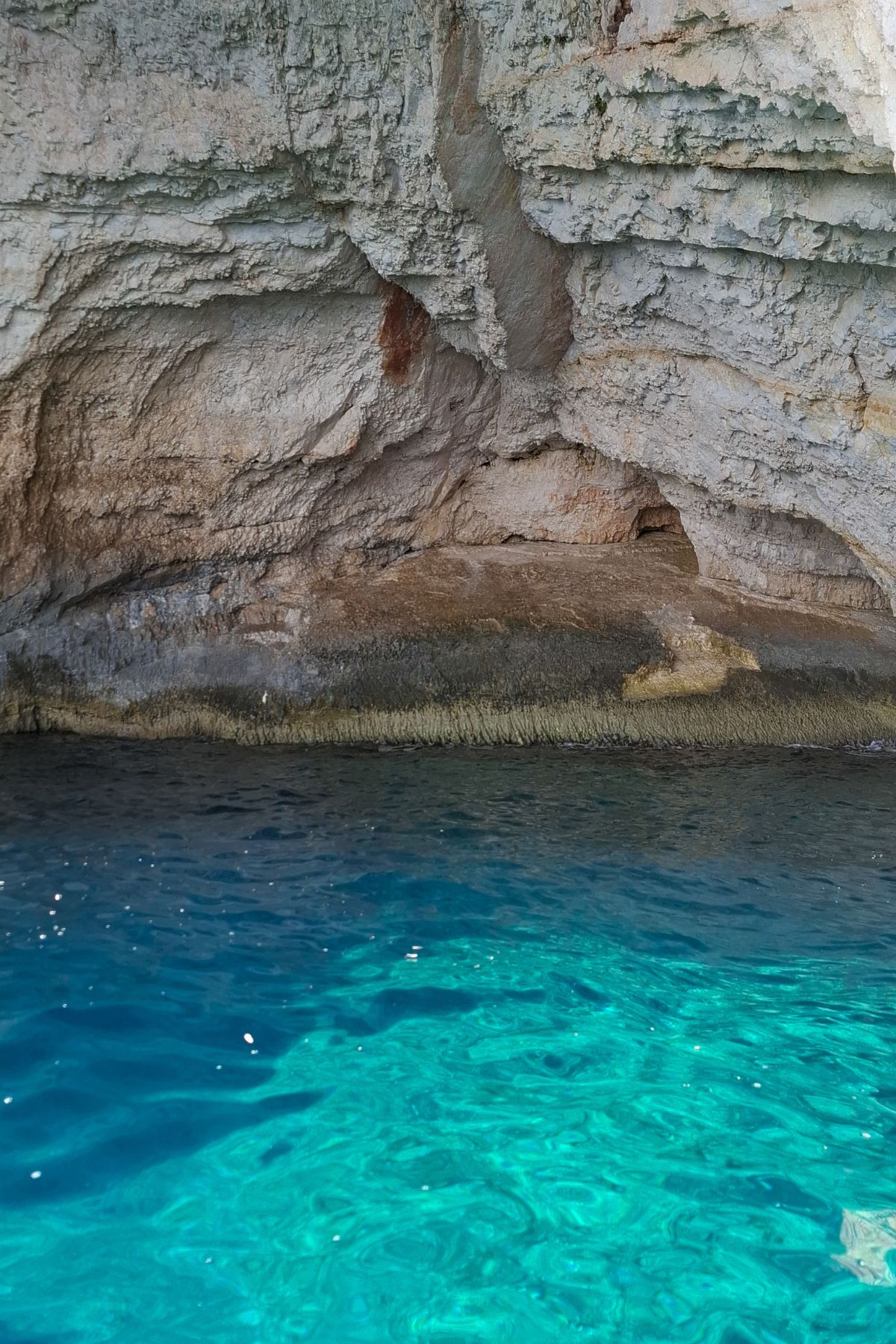 Blue Caves in Zakynthos Griekenland