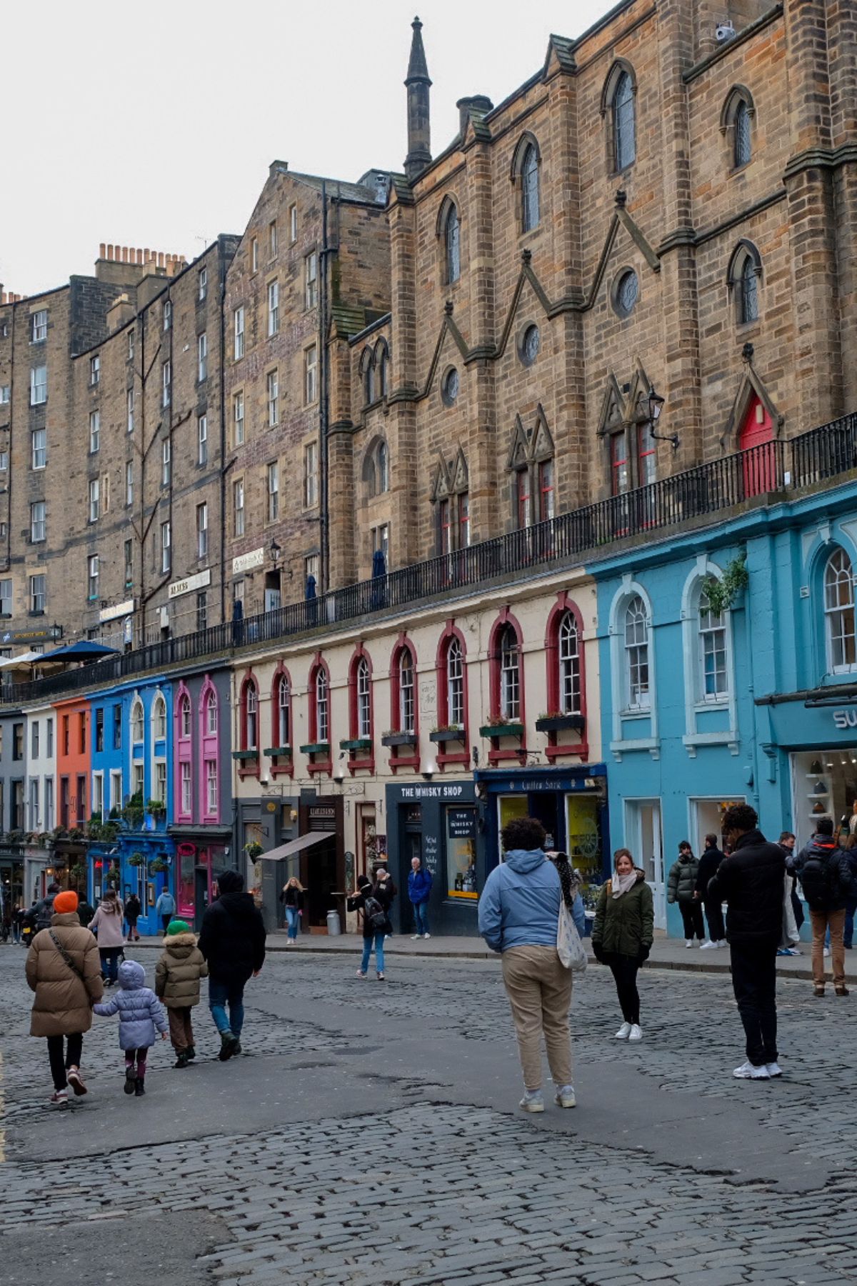 Royal Mile in Edinburgh Schotland