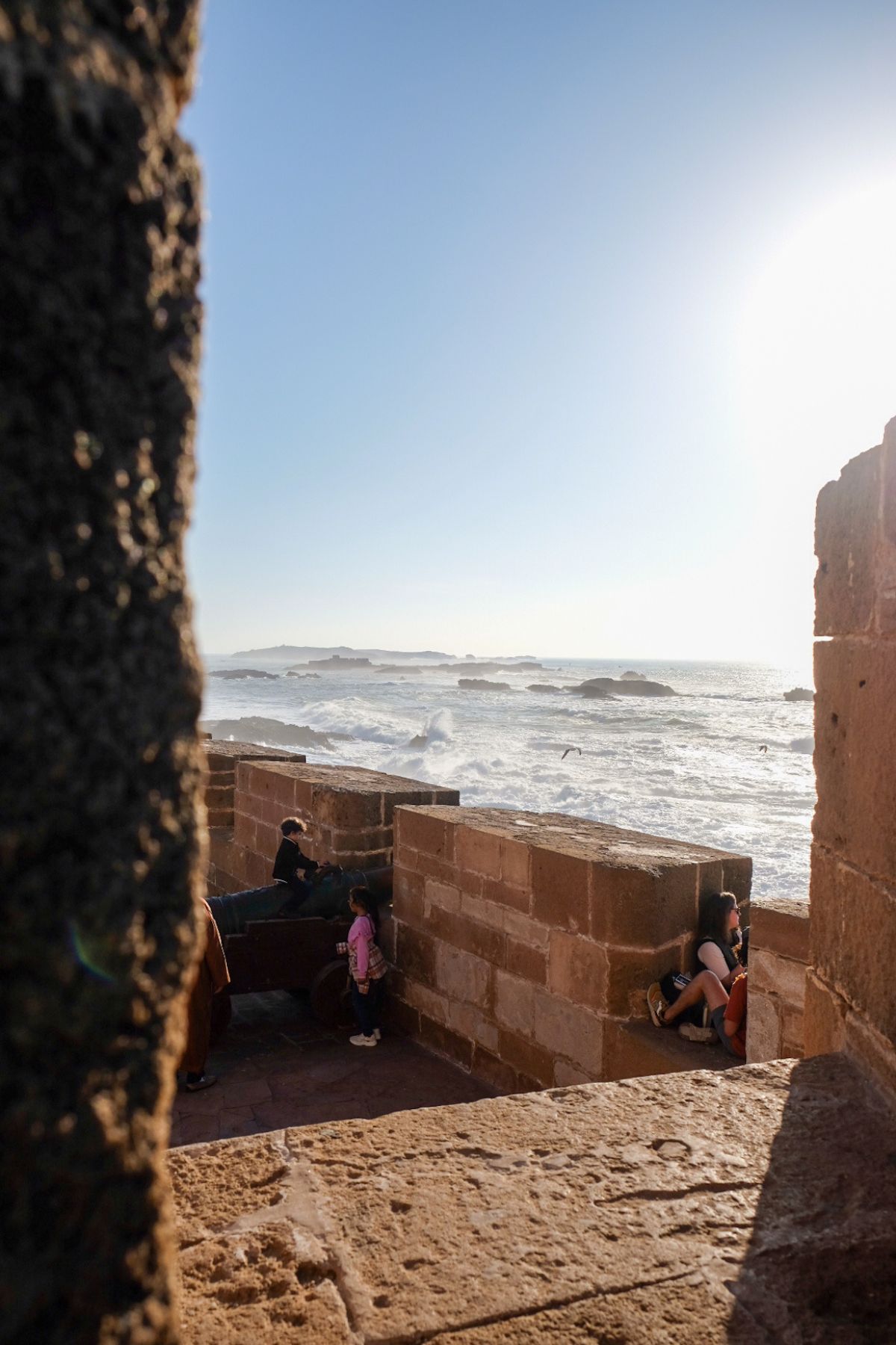 Essaouira Skala de la Ville uitzichtpunt in Marokko