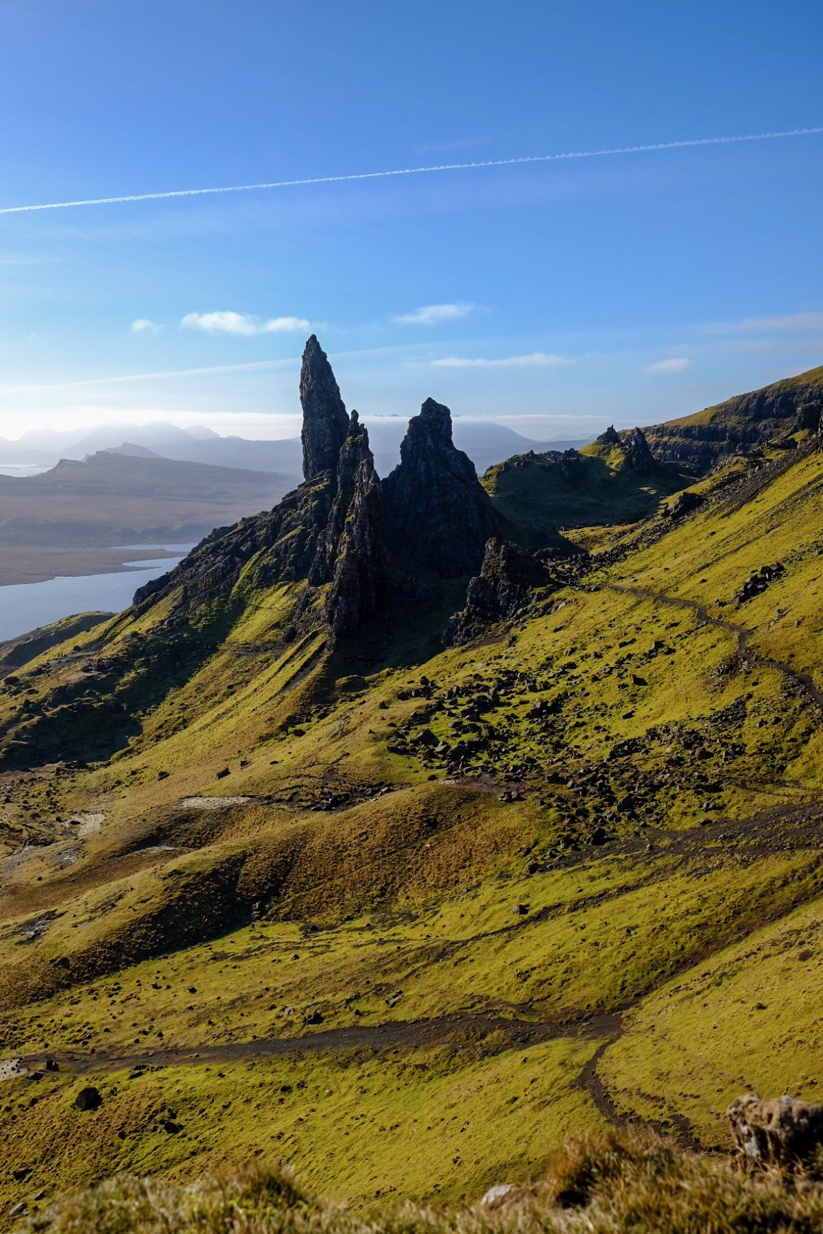 Old Man of Storr uitzicht wandeling Isle of Skye in Schotland