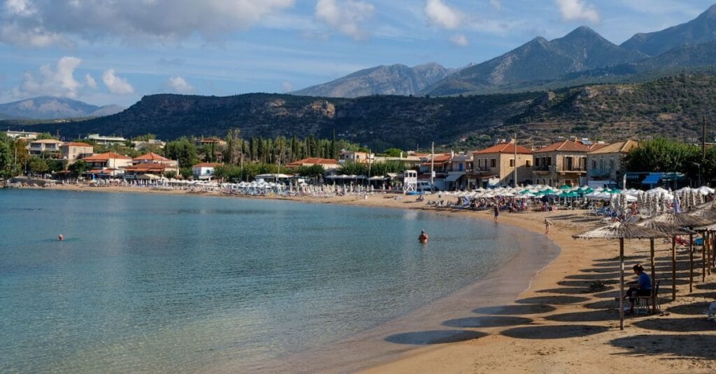 Stoupa in de Mani-regio