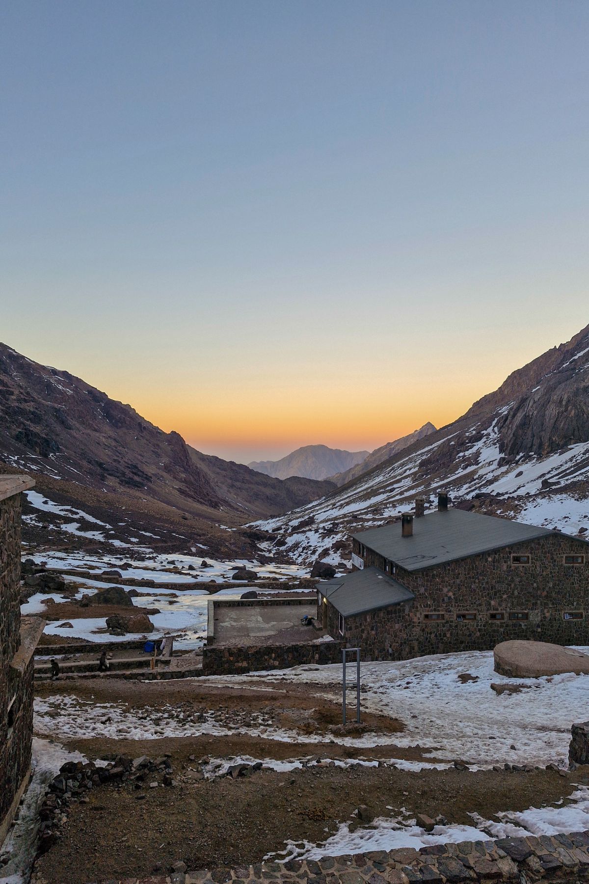 Toubkal Refuge Marokko