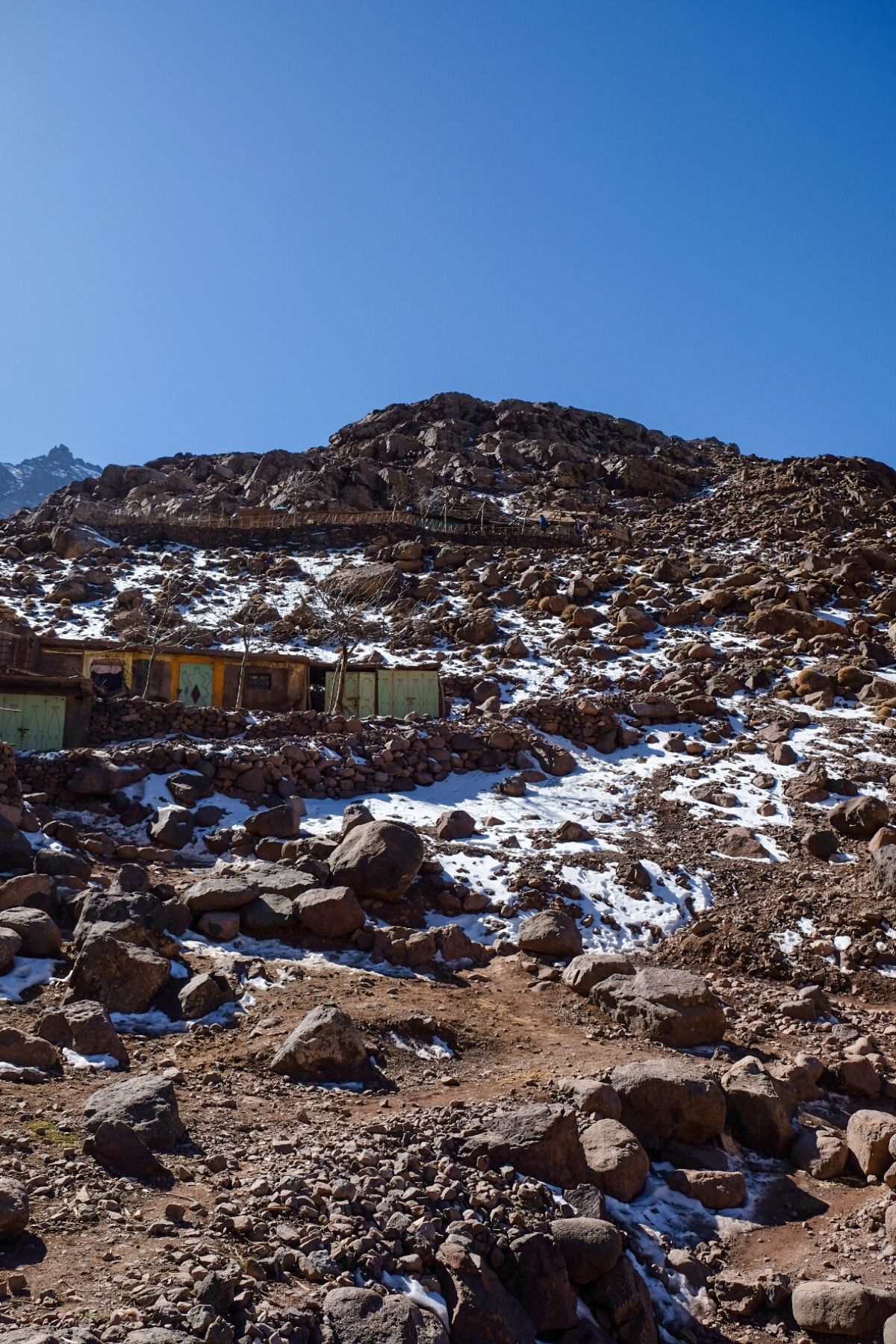 Toubkal landschap in Marokko