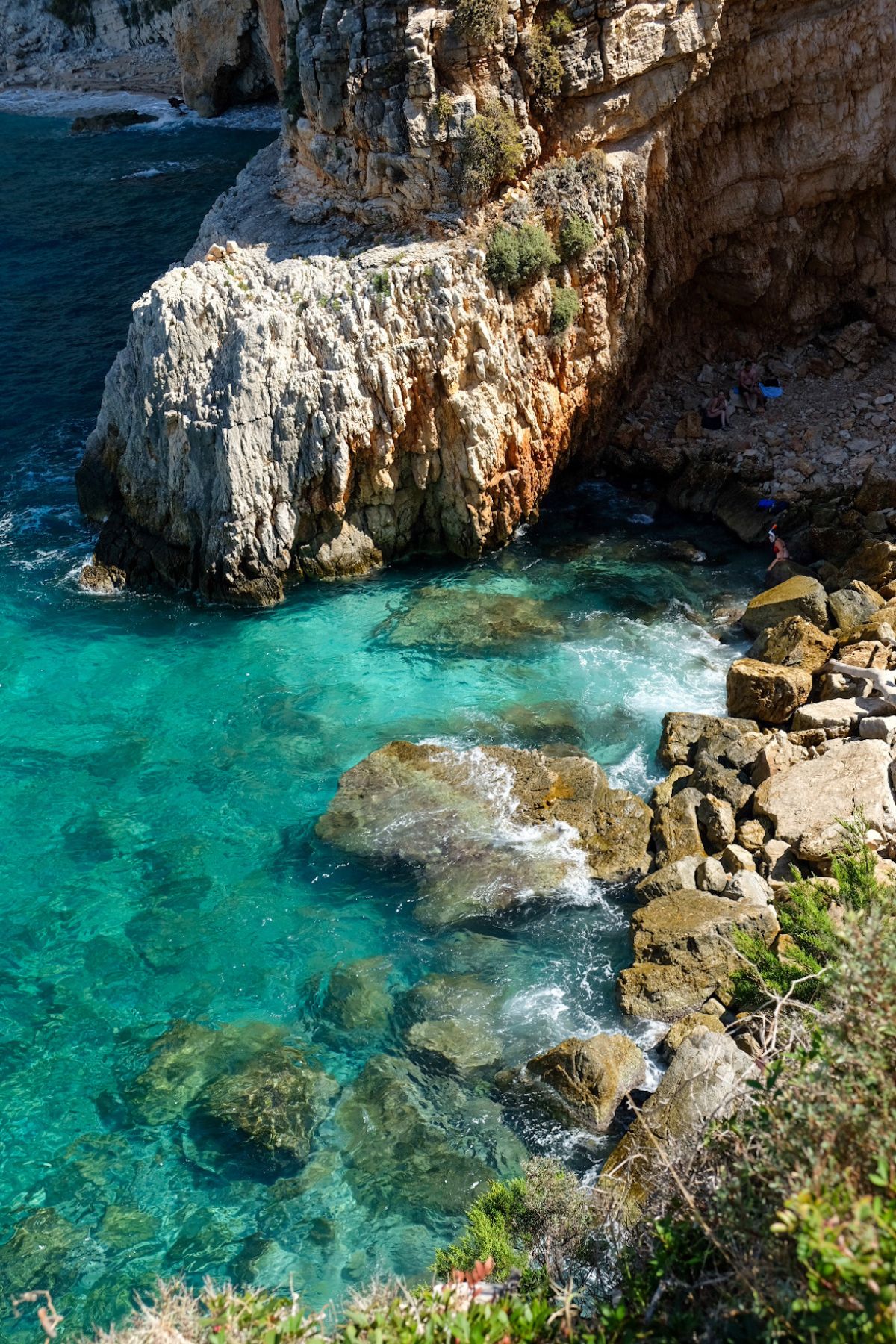 Strand op Zakynthos in Griekenland