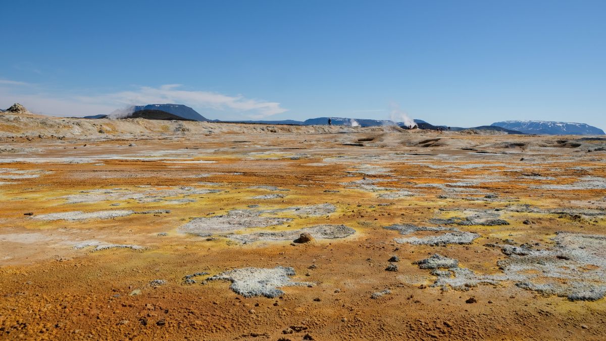 Hverir in IJsland