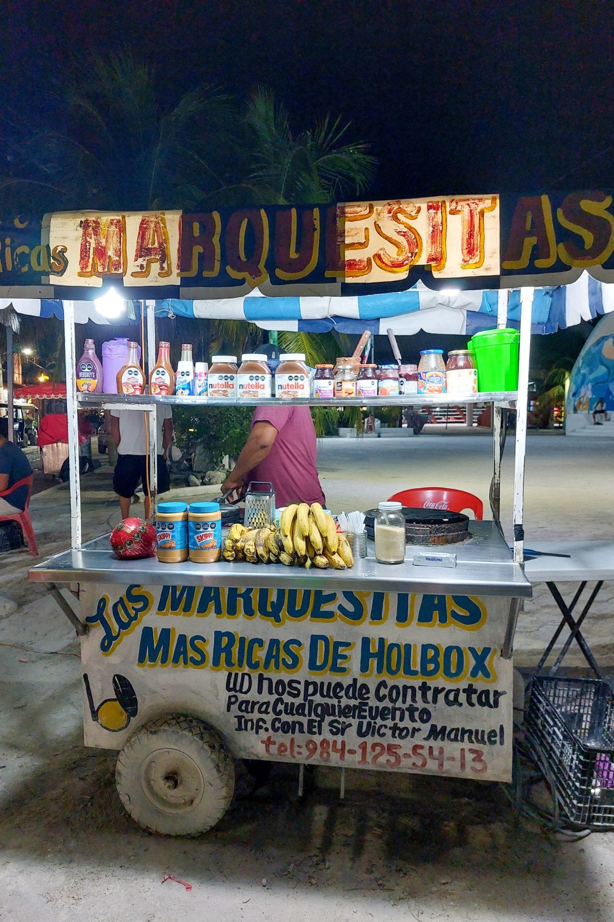 Eetkraampje in Mexico