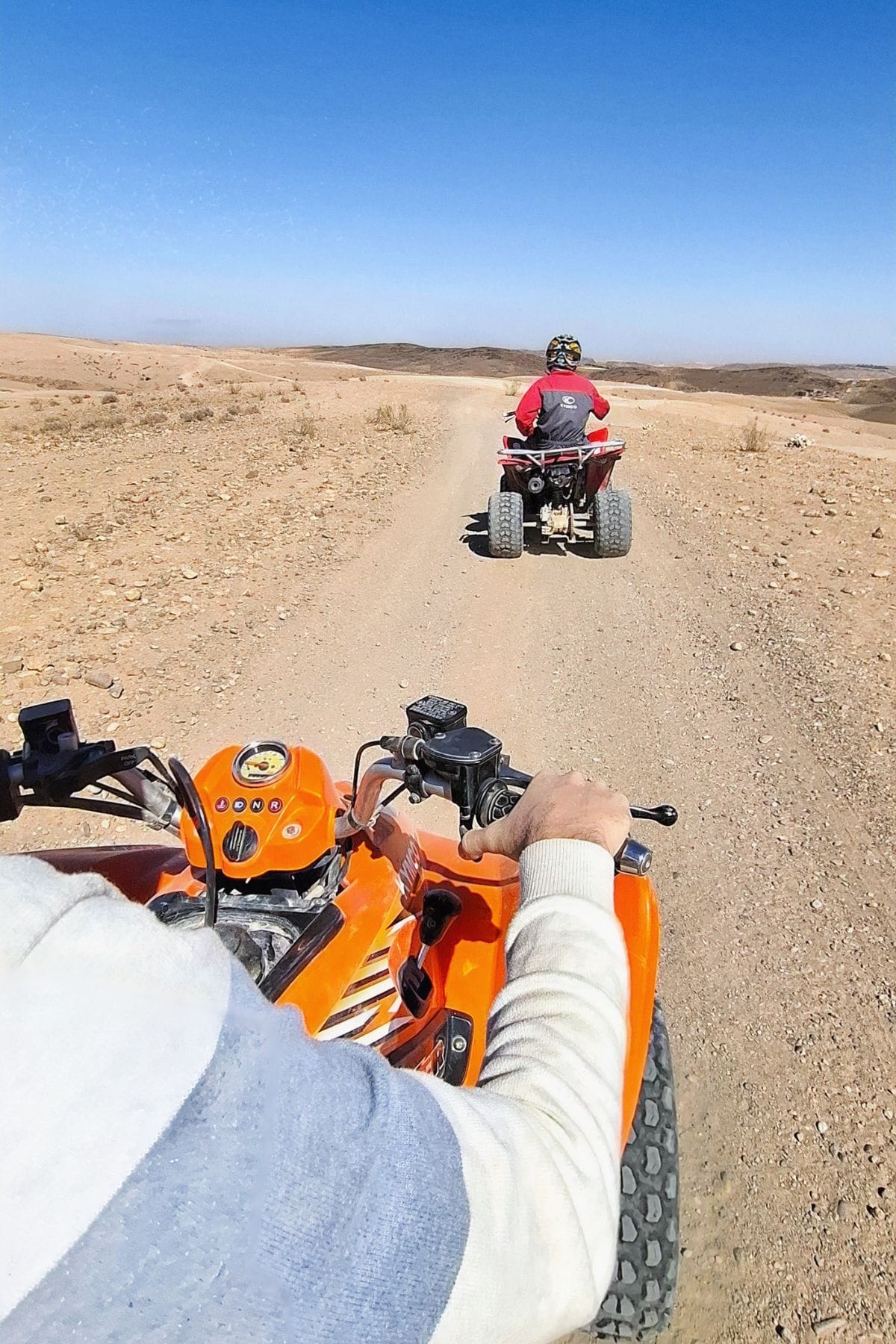 Quad rijden in Agafay