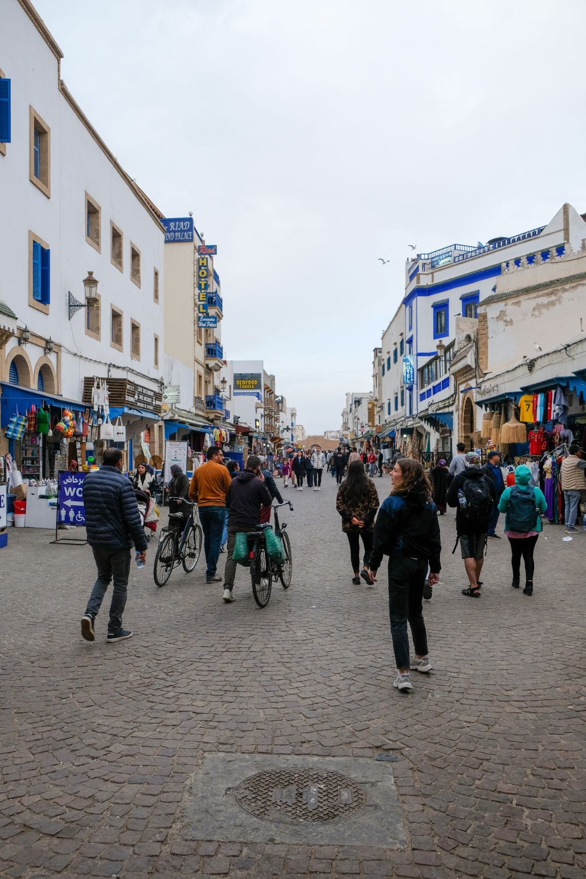 Souks in Essaouira Marokko