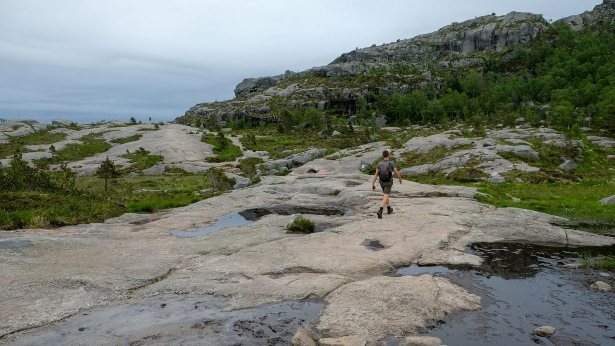 Preikestolen wandeling in Noorwegen
