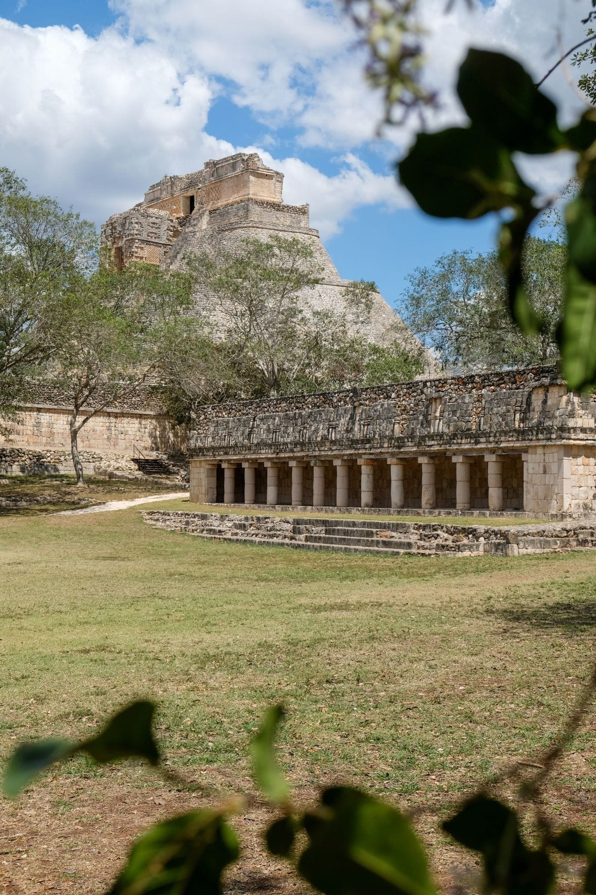 Uxmal Maya-stad in Mexico