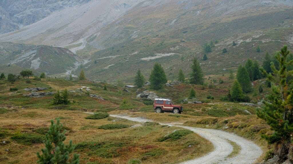 Wandeling in Italië tijdens een roadtrip
